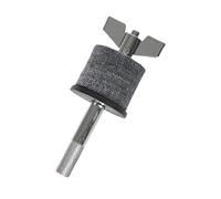 mophrati Support de cymbale mini innovant avec pince,Argent,10 x 3.8 cm