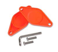 mophrati Support de Porte-bidon pour vélo antivol avec vis Emplacement GPS Anti-Perte Remplacement de boîtier extérieur pour, Orange