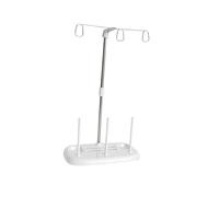 mophrati Support de Table pour Fournitures de Couture et de travaux manuels : Outil Indispensable pour Une Gestion Efficace et Une optimale des Fils. Porte-bobines pour bobines, Blanc