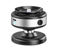 mophrati Support de Voiture en métal pour téléphone, Support de Cellule Fitness, miroirs magnétiques en marbre, Argent