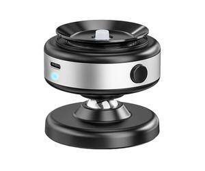 mophrati Support de Voiture en métal pour téléphone, Support de Cellule Fitness, miroirs magnétiques en marbre, Argent