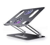 mophrati Support d'ordinateur Portable pour Bureau Base réglable Portable en Alliage d'aluminium Tablette Fournitures de Bureau avec Structure Stable