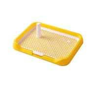 mophrati Support Portable pour Tapis d'apprentissage de la propreté pour Chiots, avec Fixation Murale. Solution Pratique pour l'intérieur et l'extérieur. Grilles en pour Maille Douce réduisant