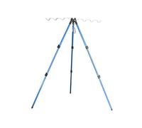 mophrati Support télescopique de Canne à pêche Support de trépied Pliable à l'extérieur rainure mer Accessoires durables Pratiques, B Bleu