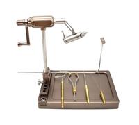 mophrati Table de Montage de Mouches réglable, Mouches de pêche, étau de Montage de, Outil Rotatif, bobineuse pour Truite Arc-en-Ciel, équipement pour débutants, Outils et