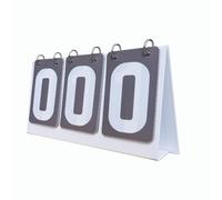 mophrati Tableau de Score de Table Polyvalent pour Tous Les Sports, avec de Grands Chiffres. Idéal pour Le Basketball, Le Football, Le Tennis de Table, Le Volley-Ball et Le, Gris, 27 x 16 cm