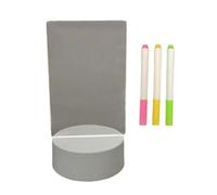 mophrati Tableau d'écriture en acrylique LED, planche à dessin créative éclairée par LED pour le bureau et l'école, C, Touchez ouvrir