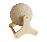 mophrati Tapis à griffer Rotatif en Bois pour Furet, Cochon d'Inde et Lapin : Un Divertissement d'intérieur Stimulant pour Les Petits Animaux. Jouet à griffer en sisal pour Lapin, S