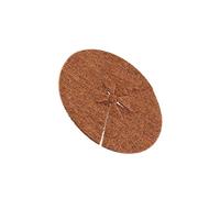 mophrati Tapis de paillis tampon de clôture anti-poussière flocon taille compacte conception épaissie garder les accessoires ménagers humides