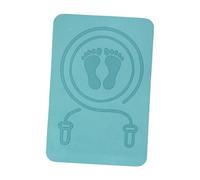 mophrati Tapis de saut à la corde avec absorption des chocs pour activités intérieures et extérieures, tapis de fitness antidérapant pour la danse, le Pilates et la salle de
