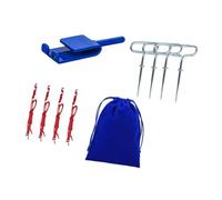 mophrati Tente de pêche sur Glace à Montage avec Adaptateur pour perceuse à Ancre et Accessoires Portables et fiables pour Une expérience de pêche hivernale optimale.