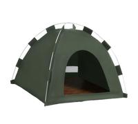 mophrati Tente Portable pour Chien pour Aventures en Plein air, sécurité et Confort améliorés, Parfum apaisant, Tippi Kinderzelt, Tunnel pour Chien d'intérieur, Plus Vert, S 35 * 35 * 30cm