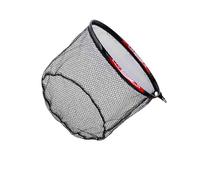 mophrati Tête de Filet Amovible Brail Net Head, Outil de pêche à Main léger, Accessoire en Caoutchouc imperméable et antiadhésif pour hameçons, 40 cm