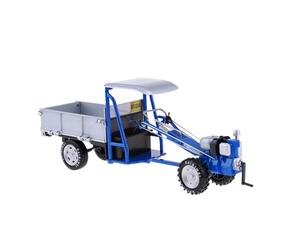 mophrati Tracteur Miniature moulé sous Pression, véhicule Tracteur Vintage, détails époustouflants, Ornements de Ferme rétro, Cadeau. La remorque Peut s'ouvrir et la poignée de Voiture Peut être