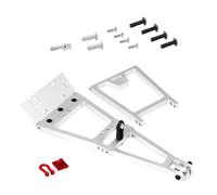 mophrati Transformez Votre expérience de modélisme RC avec Les pièces de Mise à Niveau pour Crawler et remorque RC 1/10 offrant Une compatibilité Accrue : treuil, Double, Argent