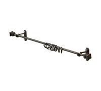 mophrati Tringles à Rideaux Miniatures artistiques à l'échelle 1/12 - Accessoires de mobilier pour Donner Vie pour aux décors de Maisons poupées - Tringles Rideaux 1/12 avec Kits - Mini Rail