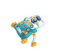 mophrati Trotteur d'éveil pour enfants avec musique et activités éducatives pour un apprentissage ludique. Ce trotteur permet Pour aux bébés de s'asseoir et de se tenir debout, Vert