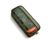 mophrati Trousse à Grande capacité boîte à Papeterie Stylo Pochette Fournitures étudiants Sacs de Rangement pour règle Calculatrice, Vert