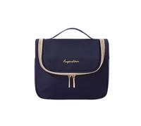 mophrati Trousse de Maquillage à Texture Douce - Confortable au Toucher et Sac de Rangement en Polyester de Grande capacité pour Sac cosmétique Voyage Portable, Marine