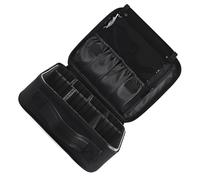 mophrati Trousse de Maquillage boîte de Rangement Porte-cosmétique Polyvalent réglable étanche Grande capacité brosses Compartiments Organisateur, XS