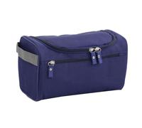 mophrati Trousse de Maquillage Portable Voyage randonnée Sac à Pochette de Rangement cosmétique Bureau hôtel Trousse Toilette Oxford Tissu Pack, Bleu Marine