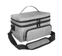 mophrati Trousse de premiers secours familiale - Organiseur à double compartiment offrant un espace généreux pour les articles de première nécessité -