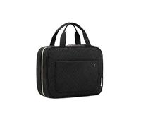 mophrati Trousse de Toilette Suspendue Portable cosmétique Grande capacité Maquillage Organisateur avec Crochet Sacs de Rangement approvisionnement Salle de Bain, Le Noir