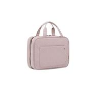 mophrati Trousse de Toilette Suspendue Portable cosmétique Grande capacité Maquillage Organisateur avec Crochet Sacs de Rangement approvisionnement Salle de Bain, Rose