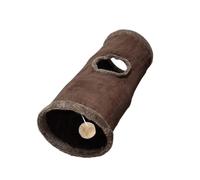 mophrati Tunnel de Jouet pour Chat Non Toxique et Amusant Durable pour Chat Bien-aimé en Daim Artificiel Jouet de Tunnel pour Pliable