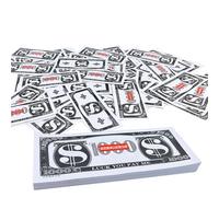 mophrati Un pistolet factice automatique qui peut tirer de vrais faux coupons, simple d'utilisation et parfait pour les mariages, billets de banque (500)