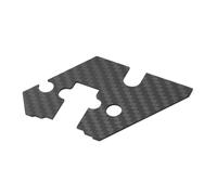 mophrati Véhicule RC impeccable avec bavettes de efficaces pour voiture RC 1/10 et pièces de rechange. Châssis en acier inoxydable haute qualité. Pièces mise à niveau.