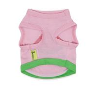 mophrati Vêtements été Coton Gilets pastèque Lettre Motif Costume Rond Extensible Manteau Petits Chiens Chihuahua Bouledogue, Rose Vert, M