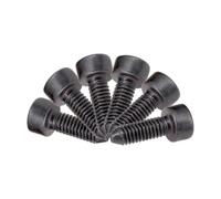 mophrati Vis de réglage essentielles pour chevalet de guitare : réparations rapides et projets d' de musique DIY faciles. Accessoires pour de musique et guitares, Noir, Longueur 15.5 mm