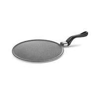 Mopita Poêle anti-adhésive Ø 24 cm pour crêpes indiquée pour toutes les plaques de cuisson (sans induction) multicouche anti-adhésif, fond aluminium 5 mm, revêtement 5 couches anti-rayures, fabriquée en Italie