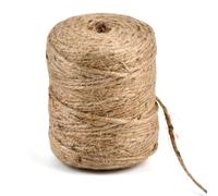 MOPLA 100 Mètres Ficelle de Jute 3-4mm Diamètre Fil de Jute Corde,Ficelle Jute Naturel,Corde de Jute Ficelle Bricolage pour Emballage, DIY Artisanat, Fleuristerie, Décoration