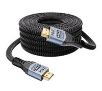 MOPOCHG Câble HDMI 2.2, 2m - 16K 10K 8K, 96Gbps Ultra High Speed Support 16K@60Hz,12K,8K@240Hz,4K@480Hz pour Câble Hdmi 2.1, eARC, HDR10+, Dolby Atmos, HDCP 2.3, TV, HDTV, Macbook, PC, PS5, Xbox