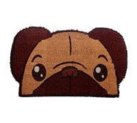 Mopps Pug Coir Door Mat