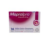 MopralPro 20mg boite de 14 comprimés gastro-résistants