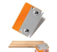 MOPZIJA 1Pcs Araseur de Chant,araseur lino,Plaqueuse de Chant,Coupe Parquet,Plaqueuse Chants Manuelle,Coupe Bordure Bois,Coupe Bordure Placage pour Couteau à Banderoler Bois Pvc Abs