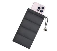 MOPZIJA 1pcs Thermique pour téléphone Intelligent -étui thermique téléphone，pour Le Camping - compatible iPhone Housse Universelle Smartphone - Pochette de Protection pour téléphone Portable (noir)