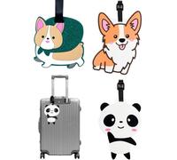 MOPZIJA 3PCS etiquette valise,etiquettes à bagage, pour voyager à l'étranger, Ces étiquettes bagages sont parfaites pour identifier facilement vos valises lors de vos voyages en avion ou en train