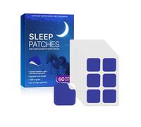 MOPZIJA 60 Patchs de sommeil, patchs de sommeil naturels, patchs de soutien du sommeil pour hommes et femmes, patchs de sommeil pour adultes, patchs auxiliaires pour améliorer la qualité du sommeil