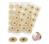 MOPZIJA Kit de Thérapie Magnétique 4 Feuilles Patchs d'Acupression 40 Aimants Pansement d'Acupuncture de Magnétothérapie Patchs de Soulagement Magnétiques Adhésifs de Remplacement