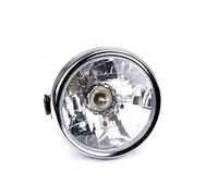 MOQIAOSEIKO 7 Pouces 35W Moto Phare Avant Ambre Phare Assemblage Classique Rond Pour YBR125 YBR 125 2002 2003 2004 2005 2006 2007 2008 2009 2010 2012 2013
