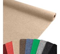 Moquette aiguilletée Rips Malta - Beige, 2,00m x 11,00m, Moquette au Mètre Réutilisable | Cértifiée avec Résistance au Feu B1 | Moquette Foire Stand