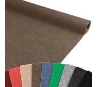 Moquette aiguilletée Rips Malta - Marron, 2,00m x 5,00m, Moquette au Mètre Réutilisable | Cértifiée avec Résistance au Feu B1 | Moquette Foire Stand