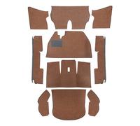 Moquette complète brun écorce pour VW Coccinelle 1302 Berline (07/1970-07/1972)