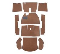 Moquette complète verte pour VW Coccinelle 1302 Berline (07/1970-07/1972)