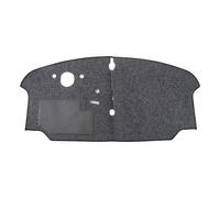Moquette de cabine avant avec banquette pour VOLKSWAGEN Combi Bay Window (08/1972-07/1979) - Noire