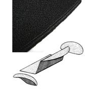 Moquette de coffre arrière noire pour VW Coccinelle Berline 58 ->64